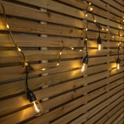 Samuel Alexander 9.5M Set Of 20 Connectable Festoon Drop Lights With Led Cable In Warm White - thumbnail 1