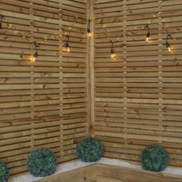 Samuel Alexander 9.5M Set Of 20 Connectable Festoon Drop Lights With Led Cable In Warm White - thumbnail 2