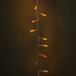 Samuel Alexander 18.7M 750 Led Treebrights Christmas String Lights With Timer In Vintage Gold And Red On Clear Cable - thumbnail 6