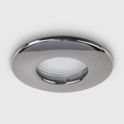 Valuelights Downlight Fire Rated Ip65 Black Chrome Ceiling Light Fitting Single Pack - thumbnail 4