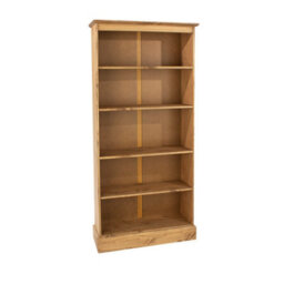 Core Products Cotswold Tall 5 Shelf Bookcase - Antique Wax Finish, H110.9Cm X W80.0Cm X D29.6Cm - thumbnail 3