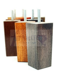 L&F 4X Replacement Furniture Legs Solid Wood 110mm High Sofas Chairs Settee Cabinets Legs M8 Tsp2055 - thumbnail 9
