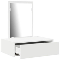 Walplus Dressing Table White 60 X 40 X 70 Cm Engineered Wood - thumbnail 5