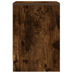 Berkfield Bedside Cabinets 2 Pcs With Drawer Smoked Oak 39X28X41 Cm - thumbnail 7