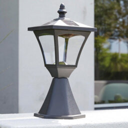 Solar Powered Height Adjustable Casablanca Lamp Post - 10 Lumen Weather & Uv Resistant Outdoor Garden Led Light - H126.5 X 15Cm - thumbnail 5