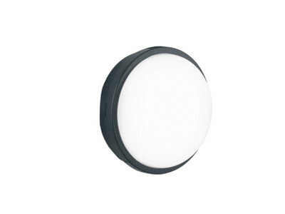 Luminosa Lighting Luminosa Ever Led Outdoor Flush Anthracite, Ip65 1200Lm 4000K 16.7X6.2Cm