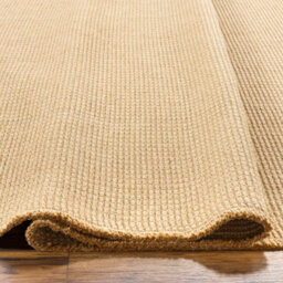 Livabliss Becki Owens Kimi-Modern Brown Solid And Border Fringe Living Dining Bedroom Jute Rug 200 X 275 Cm Easy Care, Non Shedding - thumbnail 3