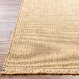 Livabliss Becki Owens Kimi-Modern Brown Solid And Border Fringe Living Dining Bedroom Jute Rug 200 X 275 Cm Easy Care, Non Shedding - thumbnail 5