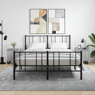 Berkfield Bedside Cabinets 2 Pcs Grey Sonoma 40X30X50 Cm Engineered Wood - image 1