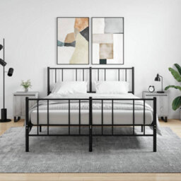 Berkfield Bedside Cabinets 2 Pcs Grey Sonoma 40X30X50 Cm Engineered Wood - thumbnail 1