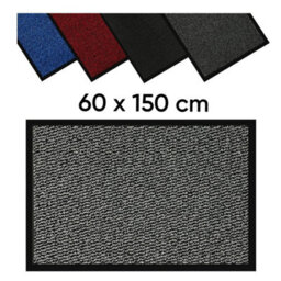 Barrier Mat 60 X 150 Cm Silver  Anti-Slip Waterproof Door Mat