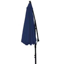 Sundaze Blue 3M Garden Banana Parasol Cantilever Umbrella Hanging Patio Sun Shade - thumbnail 8