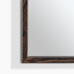 Furniturebox Valerie Walnut Wood Medium 100X80Cm Overmantle Arch Wall Mirror - Arch Mirror, Bedroom Mirror, Wooden Mirror - thumbnail 8