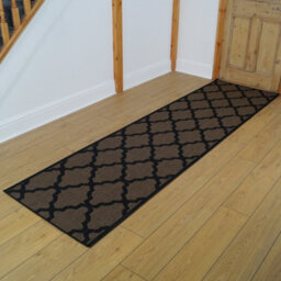 Trellis Hallway Runner Rug - Hardwearing, Non-Slip & Durable Carpet For Hall, Kitchen & Corridor - thumbnail 3