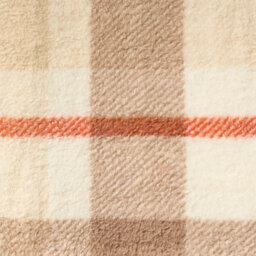 OHS Check Tassel Sherpa Fleece Throw Ultra Soft Cosy Blanket - thumbnail 3