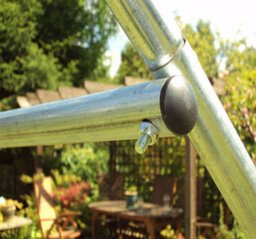 Crocodile Trading 8M X 3M (27' X 10' Approx) Pro+ Green Poly Tunnel - thumbnail 8