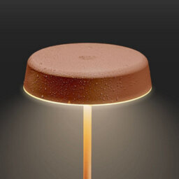 Briloner Led Table Lamp Rechargeable Light Dimmable Cordless Touch Ip44 Outdoor Coffee - thumbnail 6