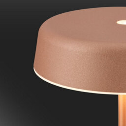 Briloner Led Table Lamp Rechargeable Light Dimmable Cordless Touch Ip44 Outdoor Coffee - thumbnail 7