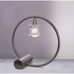 Luminosa Lighting Luminosa Rosa Del Desierto Table Lamp G9, Satin Nickel - thumbnail 2