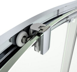 Affine 1200 X 800mm Lh Offset Quadrant Shower Enclosure Framed 8mm Glass Tray Waste - thumbnail 9