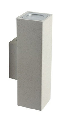 Luminosa Lighting Luminosa Oakland Outdoor 2 Light Up Down Light White, Ip65 25.4X10.3X7.5Cm - image 1