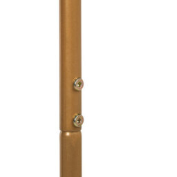 Wyld And Coco Freestanding Clothes Rack 174Cm - Gold Frame With White Marble-Effect Shelf - thumbnail 7