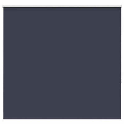 Berkfield Roller Blind Blackout Marine 145X175 Cm Fabric Width 141.6 Cm Polyester - image 1