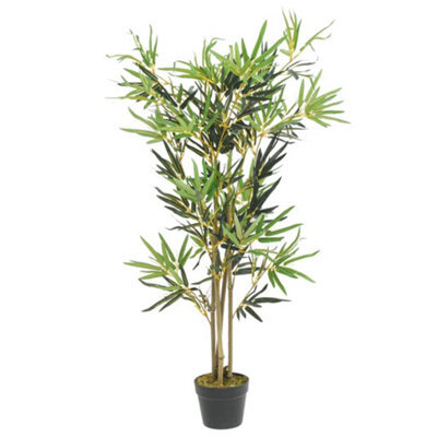 Vidaxl Artificial Bamboo Tree 552 Leaves 120 Cm Green - image 1