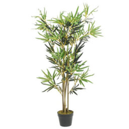 Vidaxl Artificial Bamboo Tree 552 Leaves 120 Cm Green