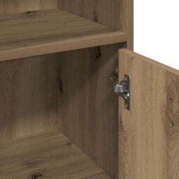 Walplus Bathroom Cabinet Artisan Oak 30X30X95 Cm Engineered Wood - thumbnail 8