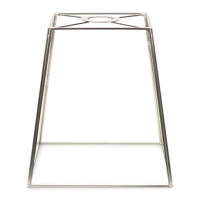 Valuelights Susie Glass Lantern Chrome Case Easy Fit Lamp Shade (D)18Cm - image 1