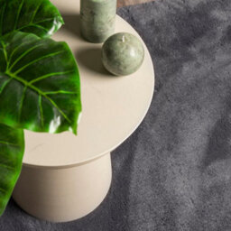 Walplus Rug Huarte Short Pile Soft And Washable Anthracite 160X230 Cm - thumbnail 7