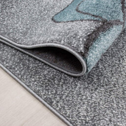 Bravich Blue Baby Bear Stars Rug - Kids - 160 X230Cm - thumbnail 3