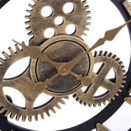 Living And Home Silent Large Wall Clock Roman Numbers For Kitchen Home Decoration 580mm - thumbnail 8