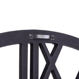 Living And Home Silent Large Wall Clock Roman Numbers For Kitchen Home Decoration 580mm - thumbnail 7