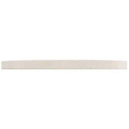 Berkfield Table Top White Radius 40X2.5 Cm Solid Wood Pine - thumbnail 3