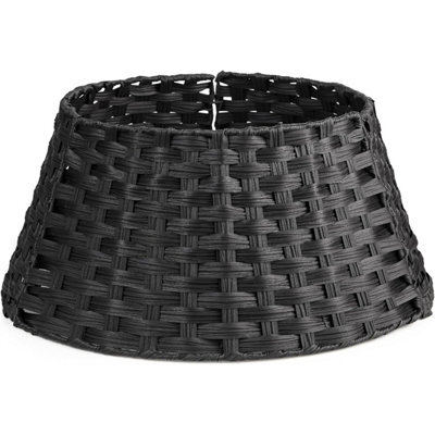 Vivo 56Cm Wicker Christmas Tree Skirt Base Rattan Basket Ideal For Trees Upto 7Ft Support - image 1