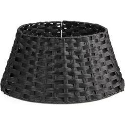 Vivo 56Cm Wicker Christmas Tree Skirt Base Rattan Basket Ideal For Trees Upto 7Ft Support