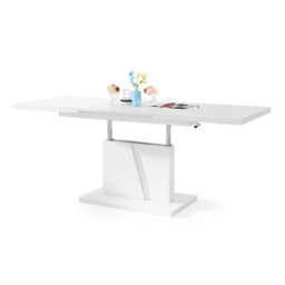 Heze Furniture Gala 2 In 1 Extending Coffee / Dining Table - White - thumbnail 7