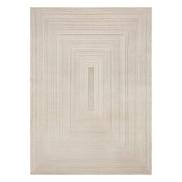 RugsX Carpet Balance 8788 Taupe - Geometric, Structural, Glamour 160X220 Cm - thumbnail 2