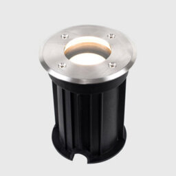 Valuelights 10 Pack Modern Bushed Chrome Ip54 Rated Outdoor Garden Walk Over Lights - thumbnail 2