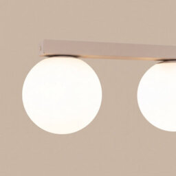 Sollux Lighting Yoli Steel/glass Taupe 6 Lights Minimalist Ceiling Lamps - thumbnail 4
