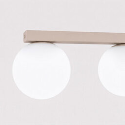Sollux Lighting Yoli Steel/glass Taupe 6 Lights Minimalist Ceiling Lamps - thumbnail 5