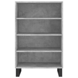 Berkfield Highboard Concrete Grey 57X35X90 Cm Engineered Wood - thumbnail 4