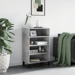 Berkfield Highboard Concrete Grey 57X35X90 Cm Engineered Wood - thumbnail 1