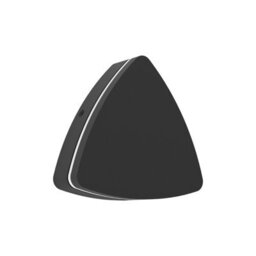 Eglo Pedersano Outdoor Led Wall Light, Tri Colour Cct (3000K/4000K/6500K), Ip44 Weatherproof, Black Structured Aluminium & Plastic - thumbnail 2