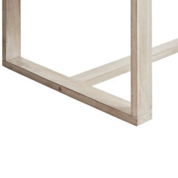 Beliani Garden Dining Table Azzanello 230 Cm 100 Cm Acacia Wood Light Brown - thumbnail 8