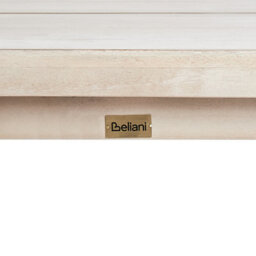 Beliani Garden Dining Table Azzanello 230 Cm 100 Cm Acacia Wood Light Brown - thumbnail 7