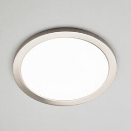Litecraft Satin Nickel Magnetic Bezel For 24W Darly Bathroom Flush Ceiling Light - thumbnail 3