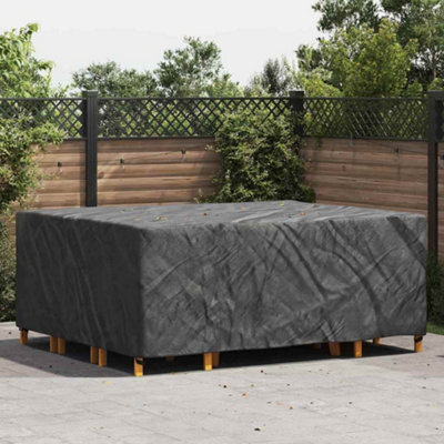Walplus Outdoor Furniture Cover Black 250 X 210 X 90 Cm 210D - image 1